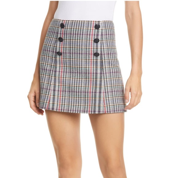 Veronica beard mini skirt